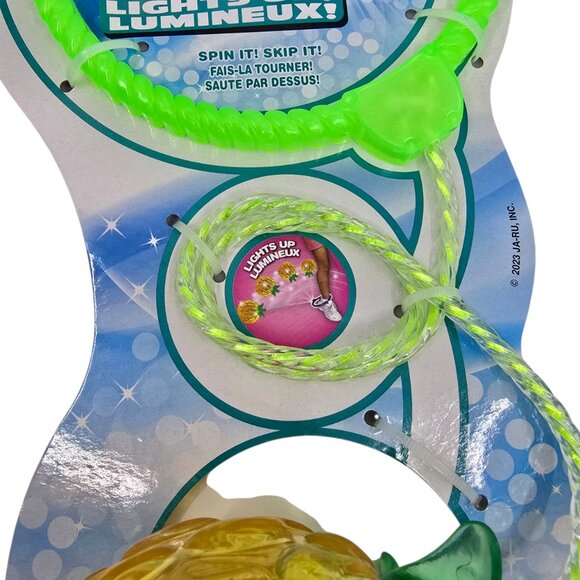 🎀 Spin 'N Skip It Pineapple Light Up Kids Exercise Toy NEW - Picture 5 of 9